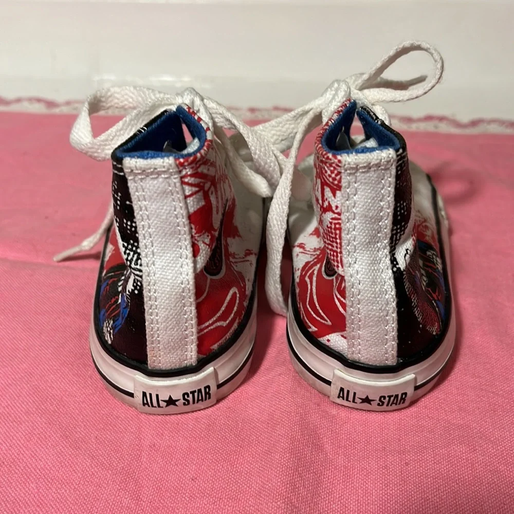 Superman Converse Sneakers Infant Size 6